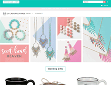 Tablet Screenshot of occasionallymade.com